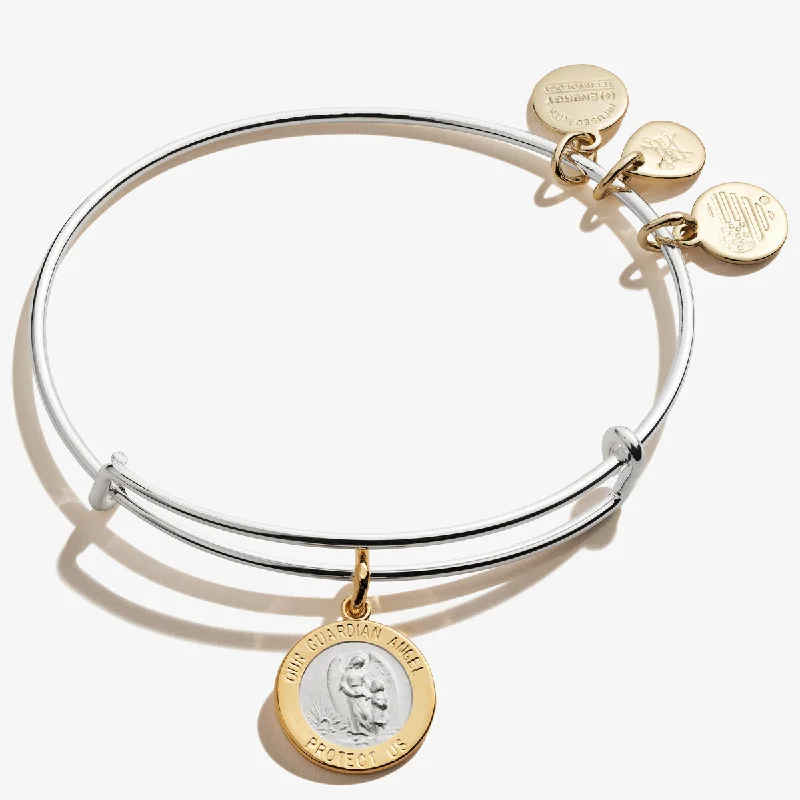 Timeless Elegance Now At Special Discounts Guardian Angel Charm Bangle