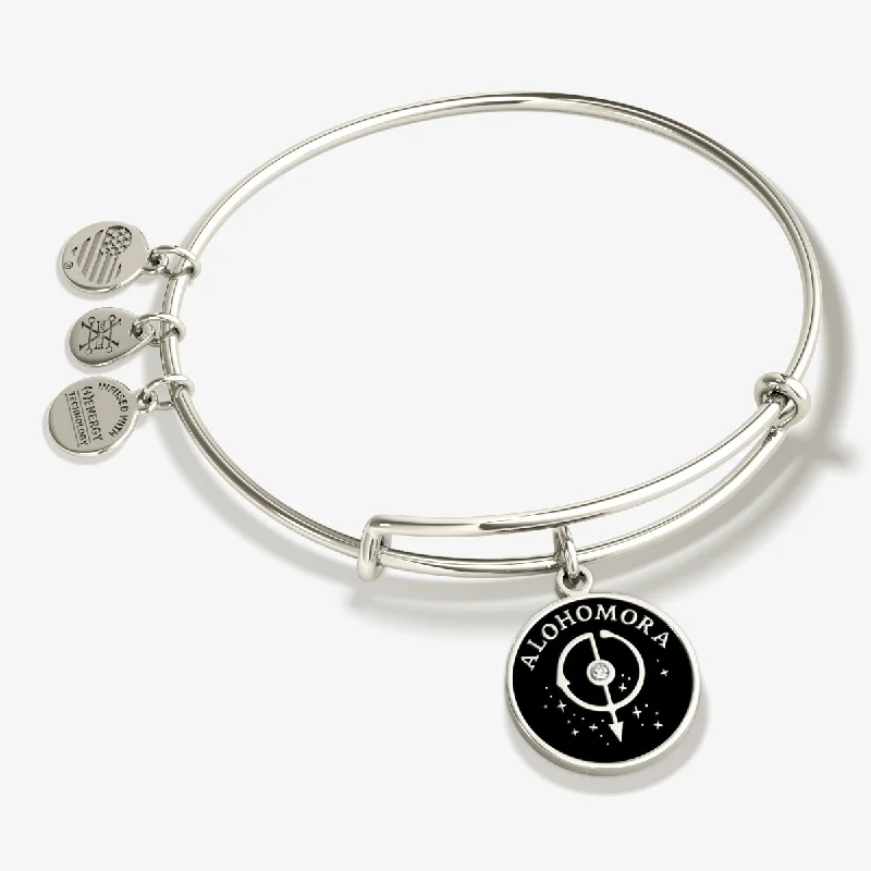 Luxury Jewelry Sale – Sparkle For Less Harry Potter™ 'Alohomora'™ Charm Bangle Bracelet