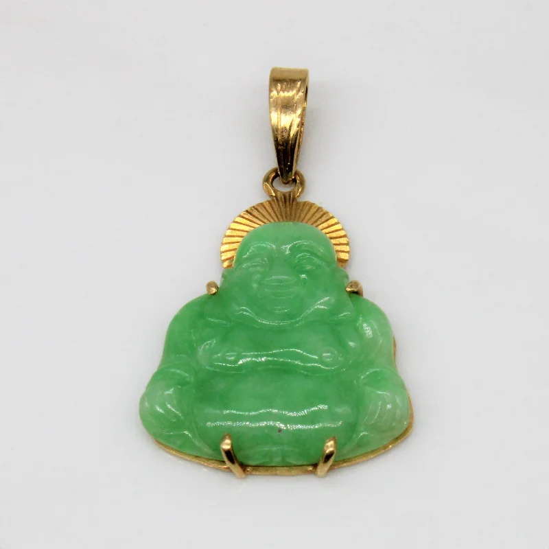 Jadeite Buddha Pendant | 11.00ctw |