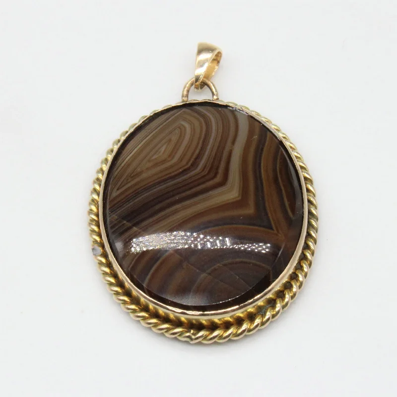 Landscape Agate Pendant | 20.00ct |