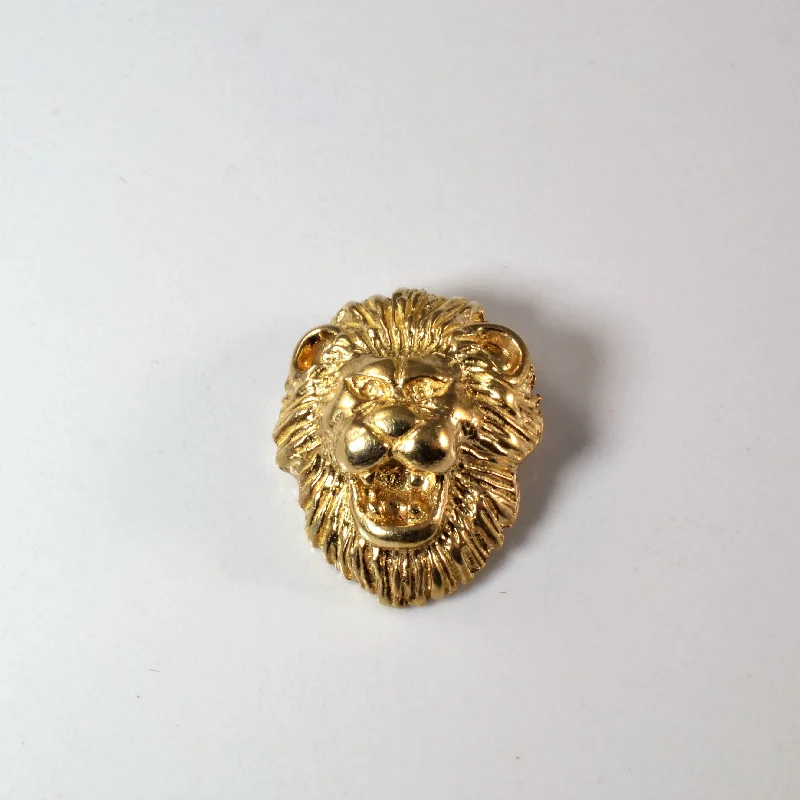 Gold Lion Pendant |