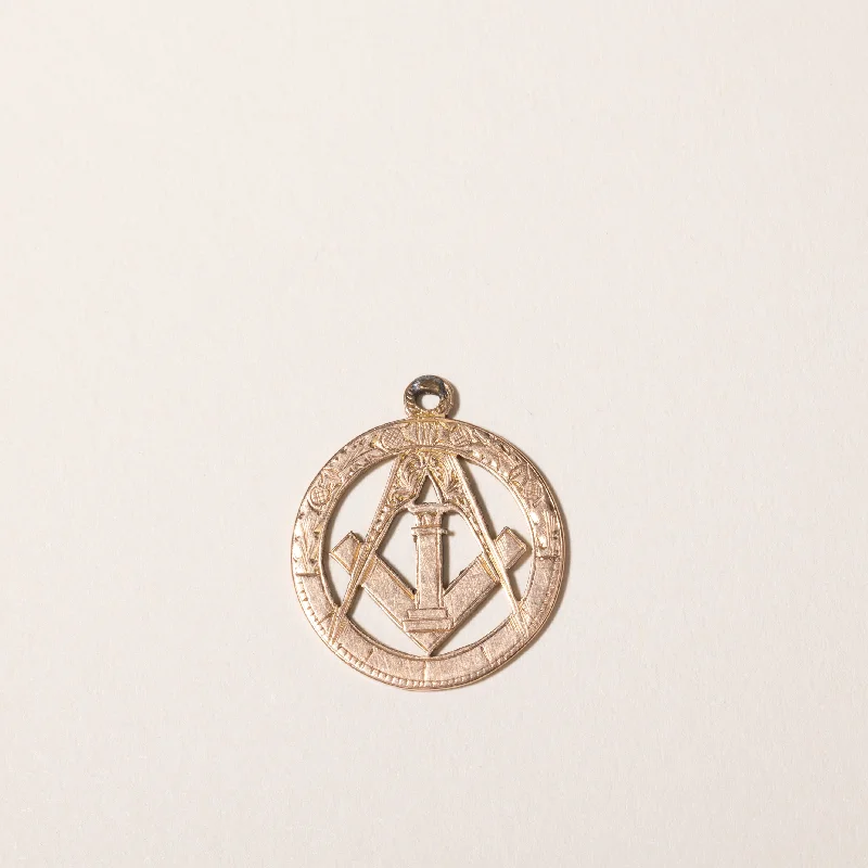 1907 Birmingham 9k Masonic Pendant