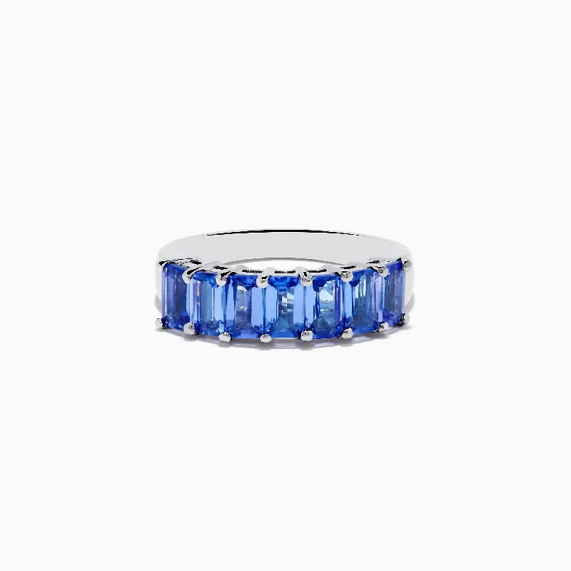 Seasonal Jewelry Deals – Elevate Your Style Nahla Siri 925 Silver Tanzanite Band Ring