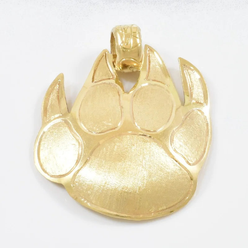 Indigenous Bear Paw Pendant |