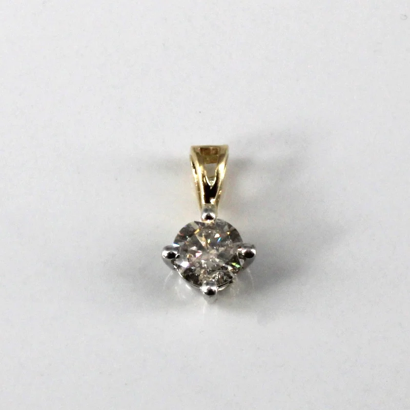 Solitaire Diamond Pendant | 0.56ct |