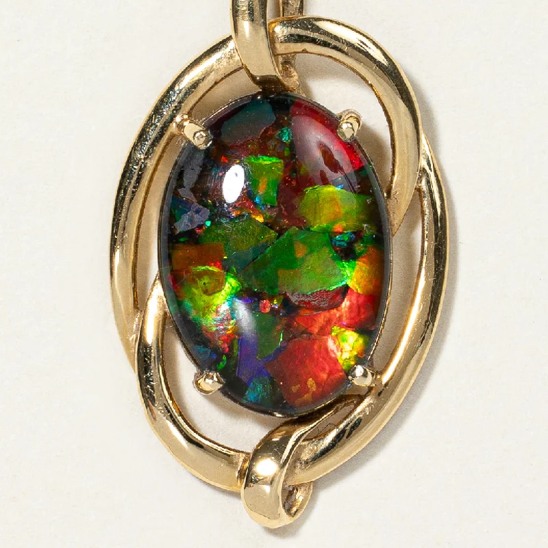 Triplet Ammolite Pendant | 3.50ct |