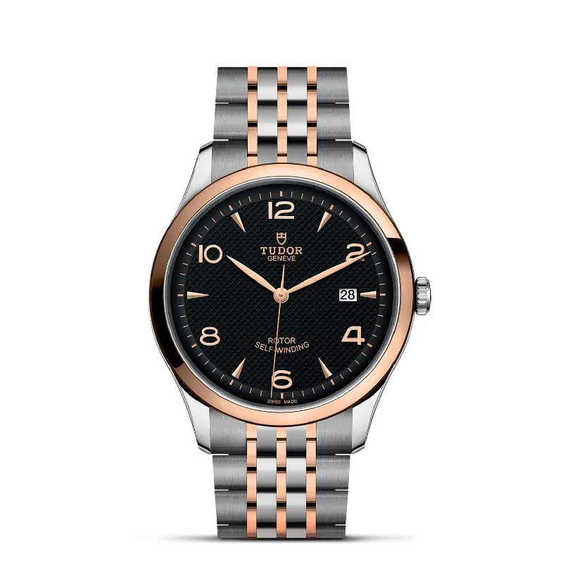 Luxury Jewelry At Unbeatable Discounts TUDOR 1926 41mm Black Dial Steel/Rose Gold Bracelet - M91651-0003