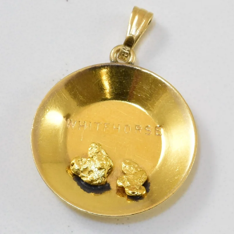 Whitehorse Gold Pan Pendant |